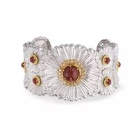 Pulsera Buccellati Mujer Blossom in Plata Diamante 1.60 Ct JAGBRA023547 - JAGBRA023547